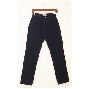 Vintage Guess Jeans Black Tapered Leg Denim sz 26